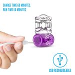 Play With Me - Pleaser Rechargeable C-Ring - Purple - Image 3