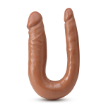 Dr. Skin Mini Double Dong - Mocha - Image 5