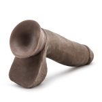 Au Naturel - 7 Inch Sensa Feel Dildo - Chocolate - Image 7