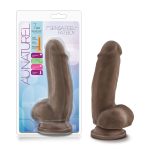 Au Naturel 7 Inch Sensa Feel Fat Boy - Chocolate - Image 2