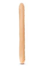 B Yours 18 Inch Double Dildo - Beige - Image 3