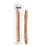 Dr. Skin - 18 Inch Double Dildo - Mocha - Image 4