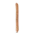 Dr. Skin - 18 Inch Double Dildo - Mocha - Image 5