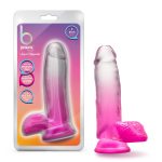 B Yours - Sugar Magnolia - 7 Inch Dildo - Fuchsia