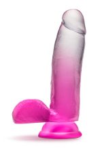 B Yours - Sugar Magnolia - 7 Inch Dildo - Fuchsia - Image 6