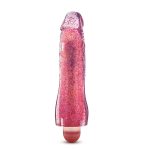 Glow Dicks - Molly Glitter Vibrator - Pink - Image 3