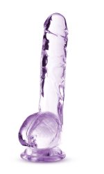 Naturally Yours - 8 Inch Crystalline Dildo - Amethyst - Image 6