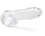 Naturally Yours - 8 Inch Crystalline Dildo - Diamond - Image 5