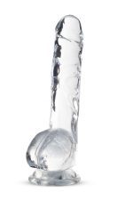 Naturally Yours - 8 Inch Crystalline Dildo - Diamond - Image 2