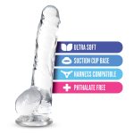 Naturally Yours - 8 Inch Crystalline Dildo - Diamond - Image 3