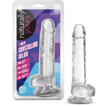 Naturally Yours - 7 Inch Crystalline Dildo - Diamond