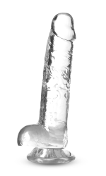 Naturally Yours - 7 Inch Crystalline Dildo - Diamond - Image 2