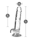 Naturally Yours - 7 Inch Crystalline Dildo - Diamond - Image 5