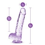 Naturally Yours - 6 Inch Crystalline Dildo - Amethyst - Image 4