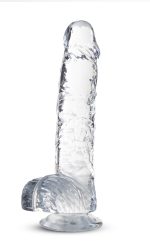 Naturally Yours - 6 Inch Crystalline Dildo - Diamond - Image 6