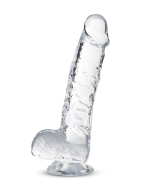 Naturally Yours - 6 Inch Crystalline Dildo - Diamond - Image 2