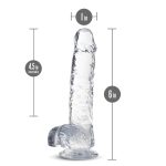 Naturally Yours - 6 Inch Crystalline Dildo - Diamond - Image 4