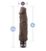 X5 Plus - Hard on Vibrating 9 Inch Dildo - Brown - Image 7