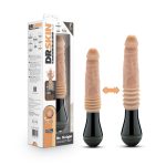 Dr. Skin Silicone - Dr. Knight - Thrusting Gyrating Vibrating Dildo - Beige - Image 5