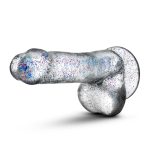 Naturally Yours - 6 Inch Glitter Cock - Sparkling Clear - Image 8