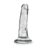 Naturally Yours - 5.5 Inch Glitter Dong - Sparkling Clear - Image 7