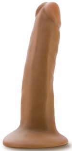 Dr. Skin Silicone - Dr. Lucas - 5 Inch Dong With Suction Cup - Mocha - Image 3