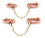 Temptasia Ardor Wrist and Ankle Restraints - Pink - Image 4