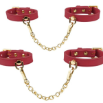 Temptasia Ardor Wrist and Ankle Restraints Red
