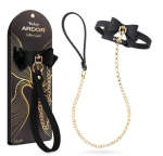 Temptasia Ardor - Collar and Leash - Black With Bow - Image 2