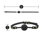 Temptasia Ardor - Ball Gag - Black - Image 3