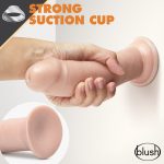 Dr. Skin Glide - 8 Inch Self Lubricating Dildo - Vanilla - Image 2