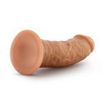 Dr. Skin Glide 8 Inch Self Lubricating Dildo - - Mocha - Image 4