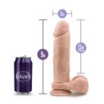 Au Natural - 9 Inch Dildo With Suction Cup - Vanilla - Image 5