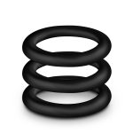 Performance - Vs2 Pure Premium Silicone Cockrings - Small - Black - Image 4