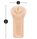 Enlust Emma Male Masturbator With Bullet Vibrator - Beige - Image 2