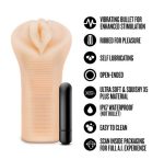 Enlust Emma Male Masturbator With Bullet Vibrator - Beige - Image 3