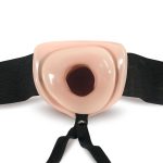Dr. Skin - 6 Inch Hollow Strap on - Vanilla - Image 3