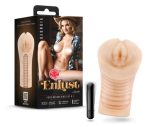 Enlust Georgia Male Masturbator With Bullet Vibrator - Beige - Image 3