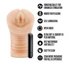 Enlust Georgia Male Masturbator With Bullet Vibrator - Beige - Image 4