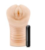 Enlust Georgia Male Masturbator With Bullet Vibrator - Beige - Image 5