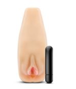 Enlust Sabrina Male Masturbator With Bullet Vibrator - Beige - Image 5