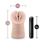 Enlust - Destini - Vibrating Stroker - Beige - Image 7