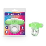 Play With Me  Teaser Vibrating C-Ring  Green - Image 4