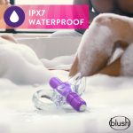 Play With Me  Bull Vibrating C-Ring - Purple - Image 3