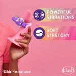 Play With Me  Bull Vibrating C-Ring - Purple - Image 4