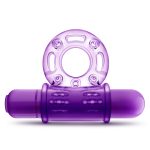 Play With Me - Couples Play - Vibrating Cock Ring - Purple - Image 2