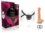 For You Harness Kit With 7 Inch Cock (Beige) Black Harness - Image 2