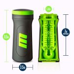 M for Men - M2 - Male Masturbator Cup - Black - Image 4
