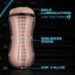M for Men - Soft and Wet - Pussy With Pleasure Orbs - Self Lubricating Stroker Cup - Vanilla - Image 3
