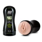 M for Men - Soft and Wet - Pussy With Pleasure Ridges - Self Lubricating Stroker Cup - Vanilla - Image 5